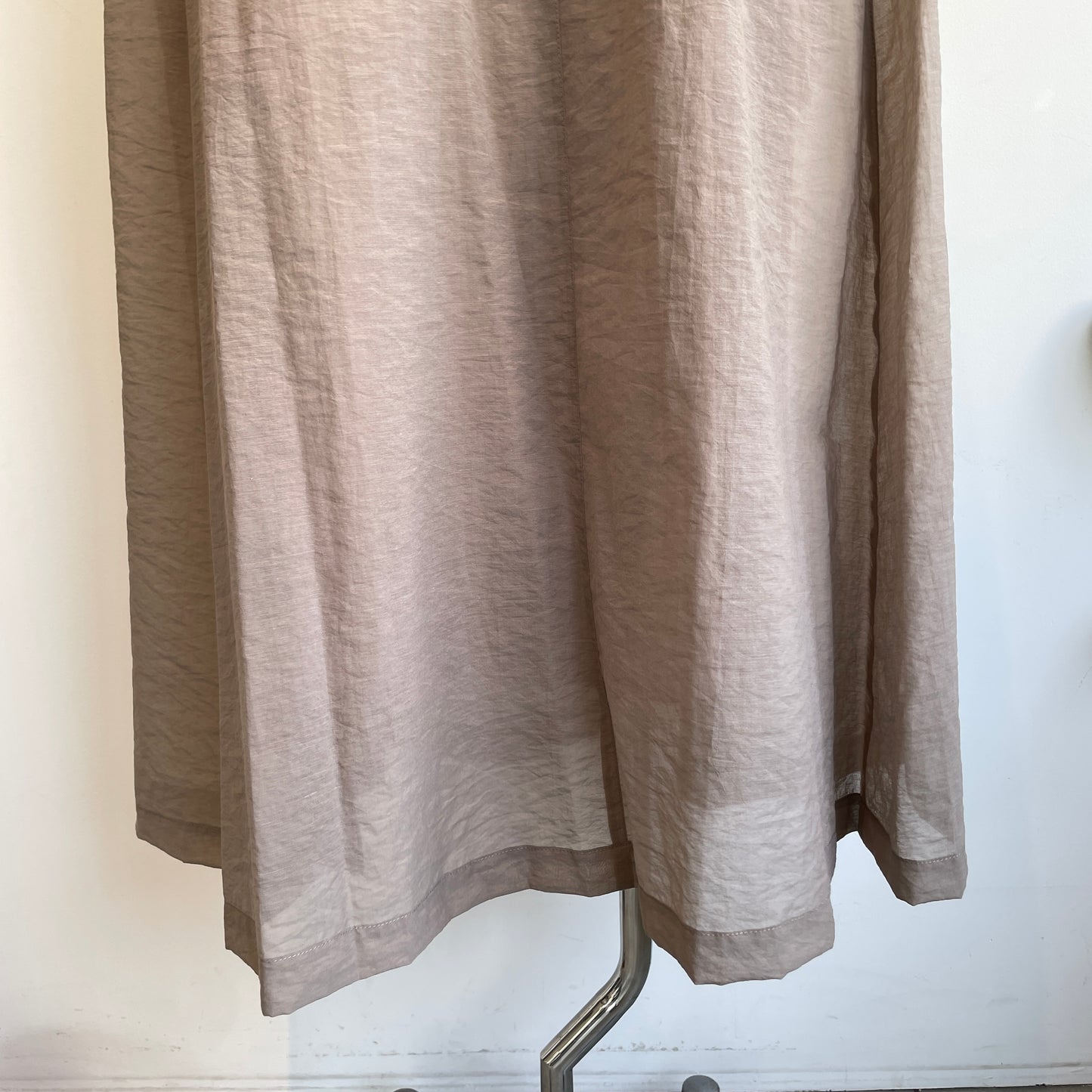 yuni //C/Ny sheer no sleeves ワンピース　1701OP029261