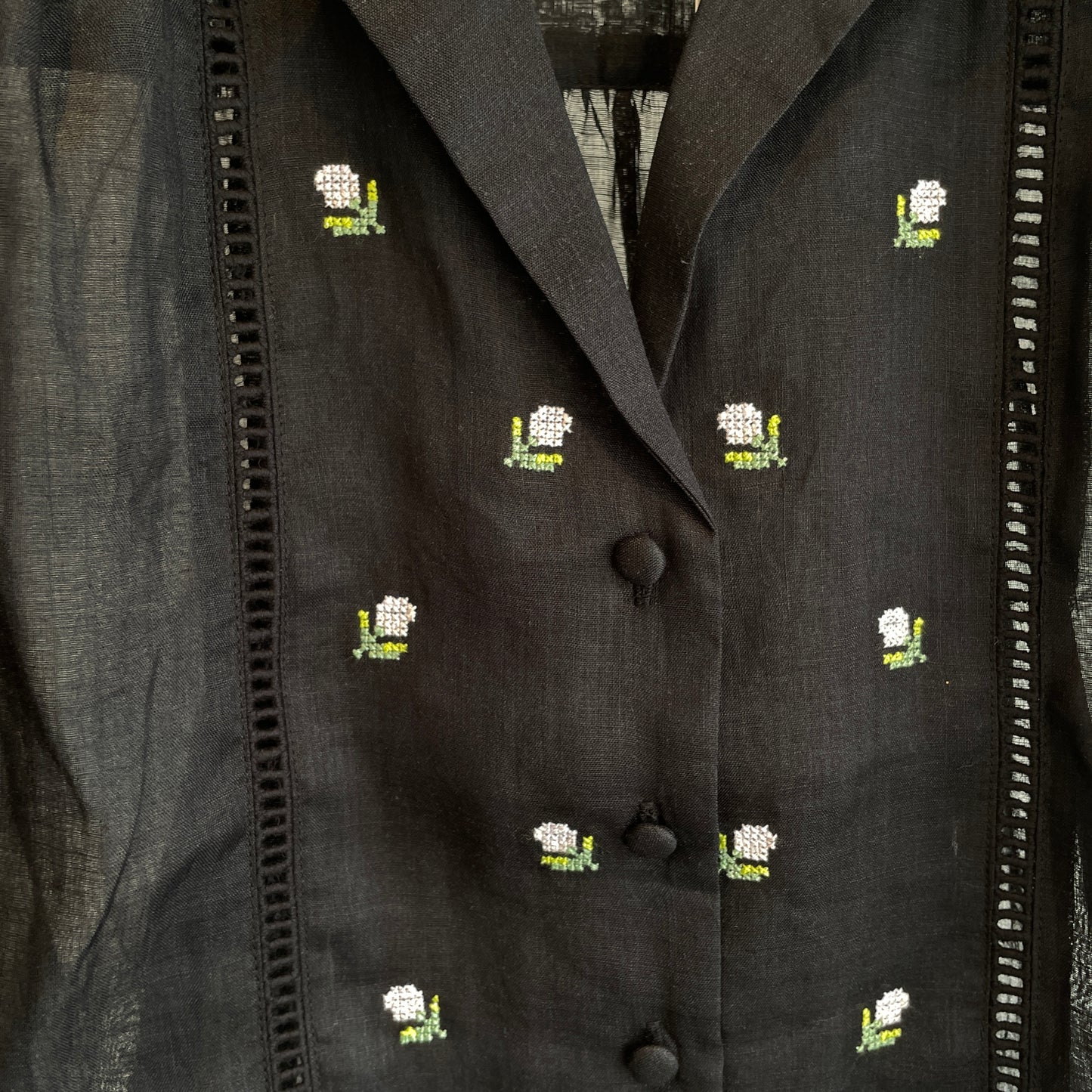 porter des boutons//boutonsオープンカラーシャツ　P21-1-028