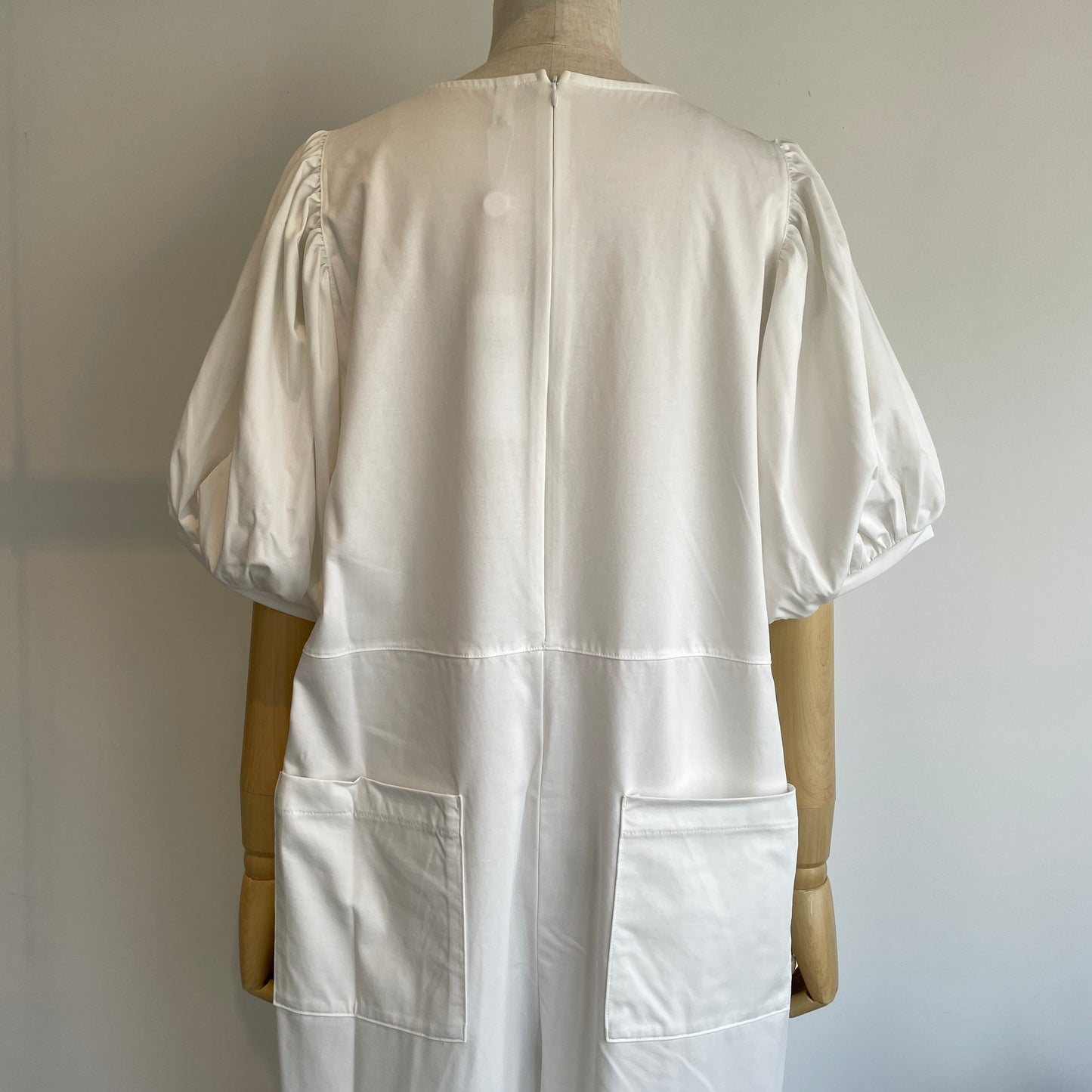 universaltissu//ソルシールドハイゲージ天竺ボリュームスリーブオールインワン　UT261CT013