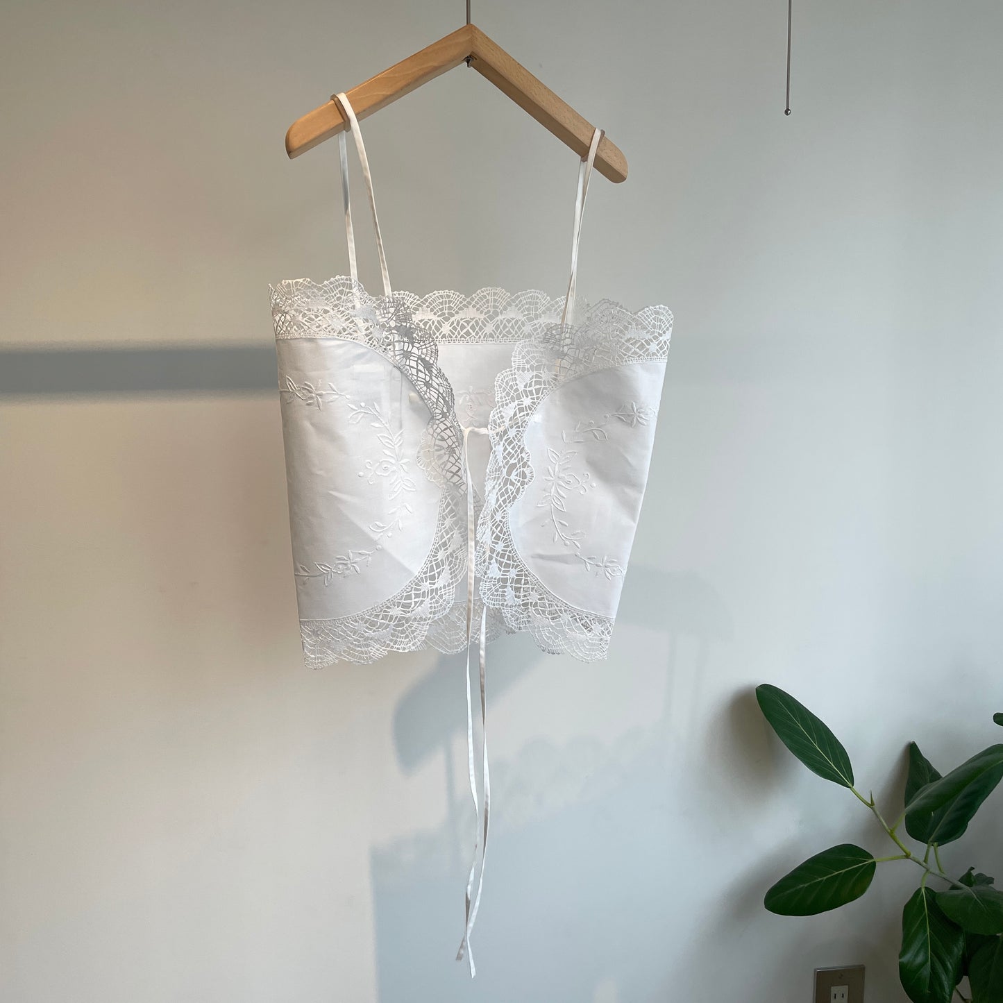 heriter//bobbin lace oval camisole H0-00-3086