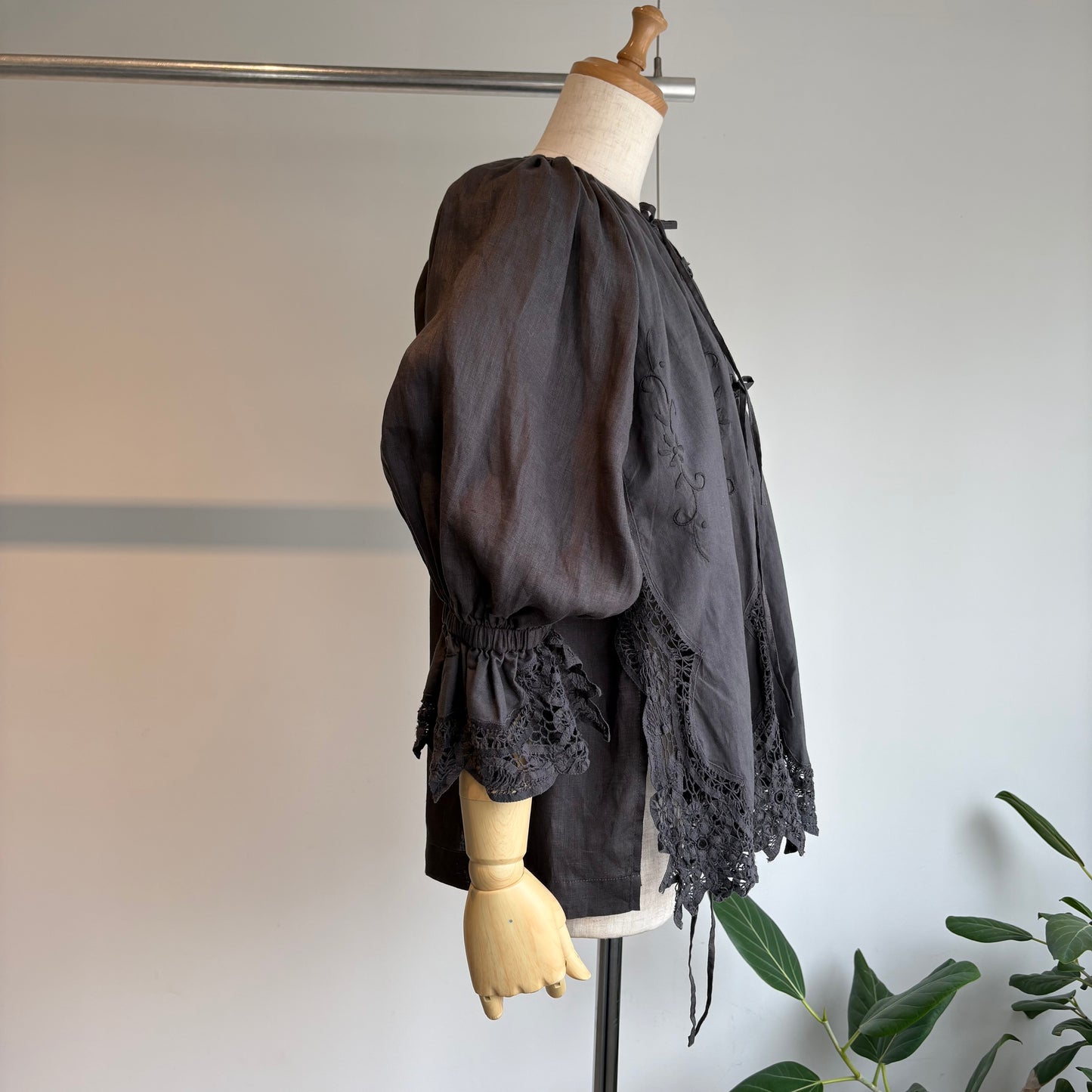 heriter//batten parts blouse  H0-00-3081