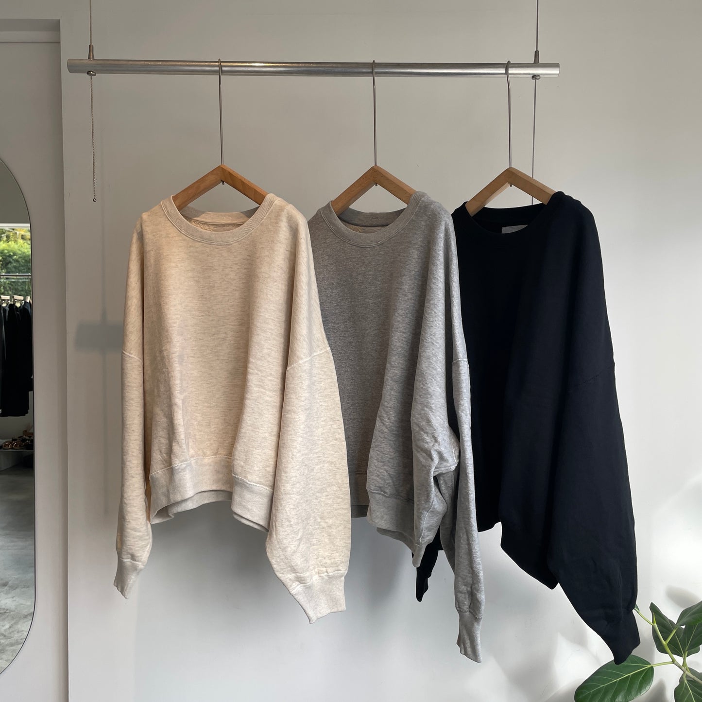 handsofcreation//30/10ランダム吊り裏毛クルーネックPO 02550834