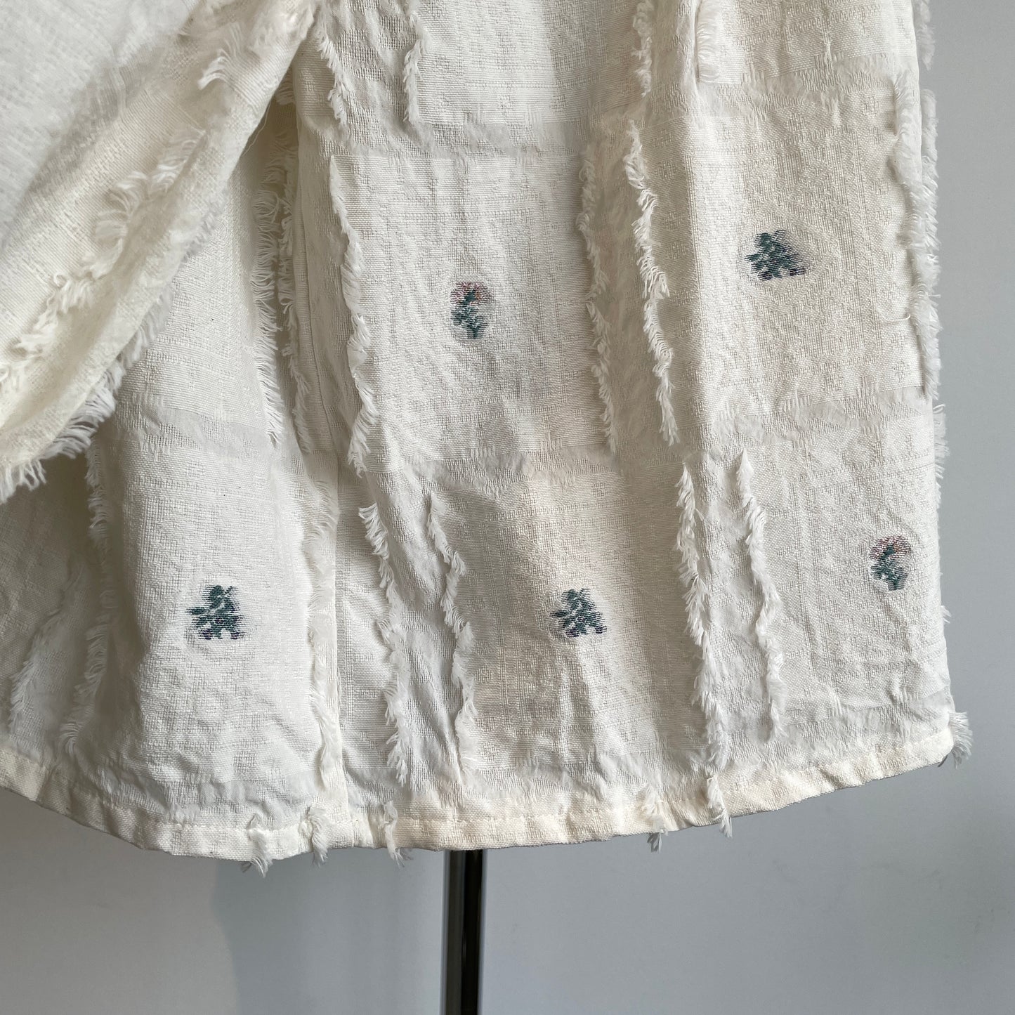 qiri //fleurs lace jacquard gather BL 6301BL006261