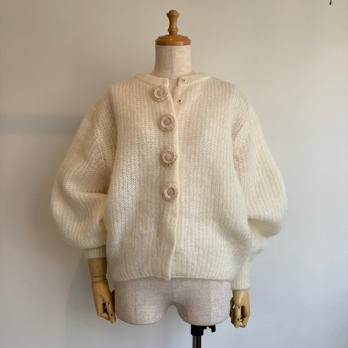 heriter//mohair cardigan H0-00-1009