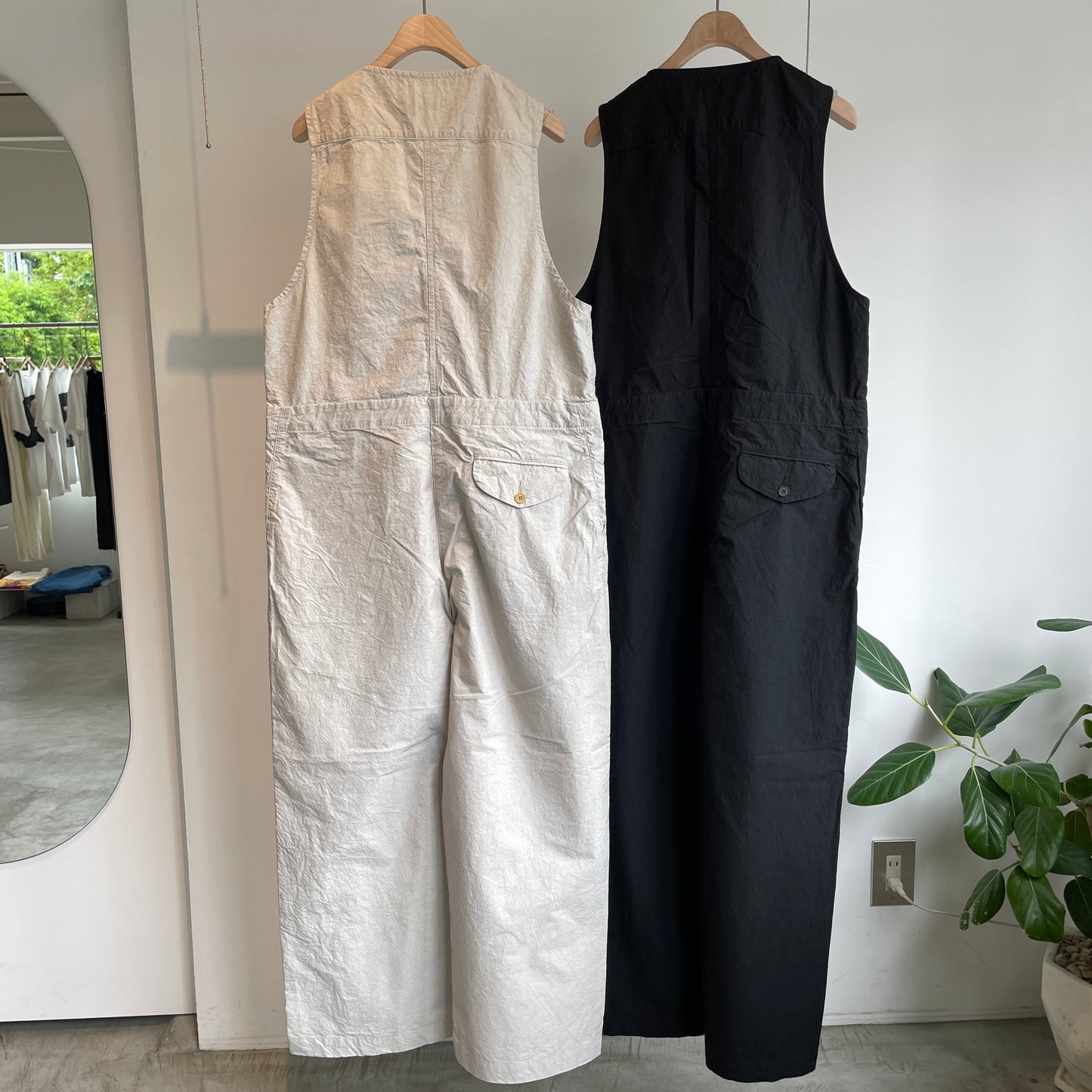 handsofcreation//コットン高密度ダンプオールインワン　01620317
