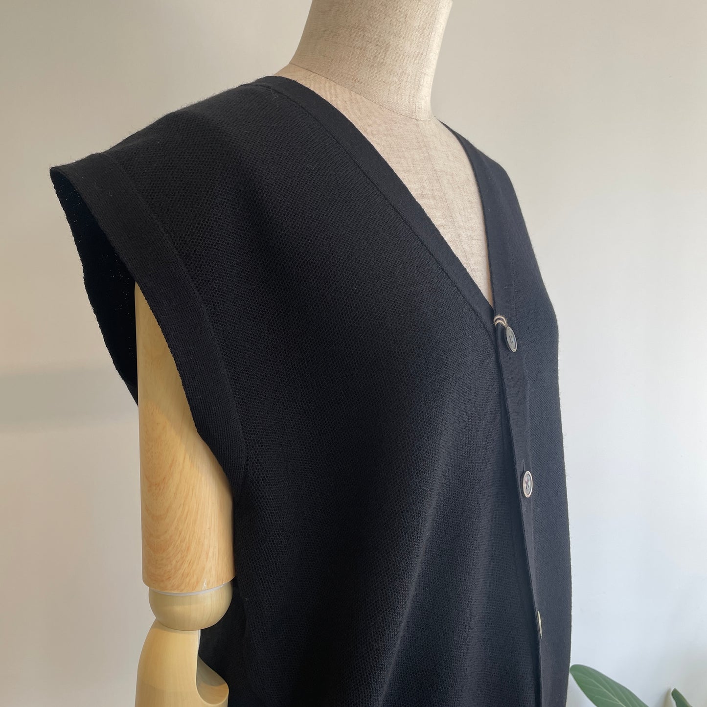 HAVERSACK //14GW鹿の子編みニットベスト　832600