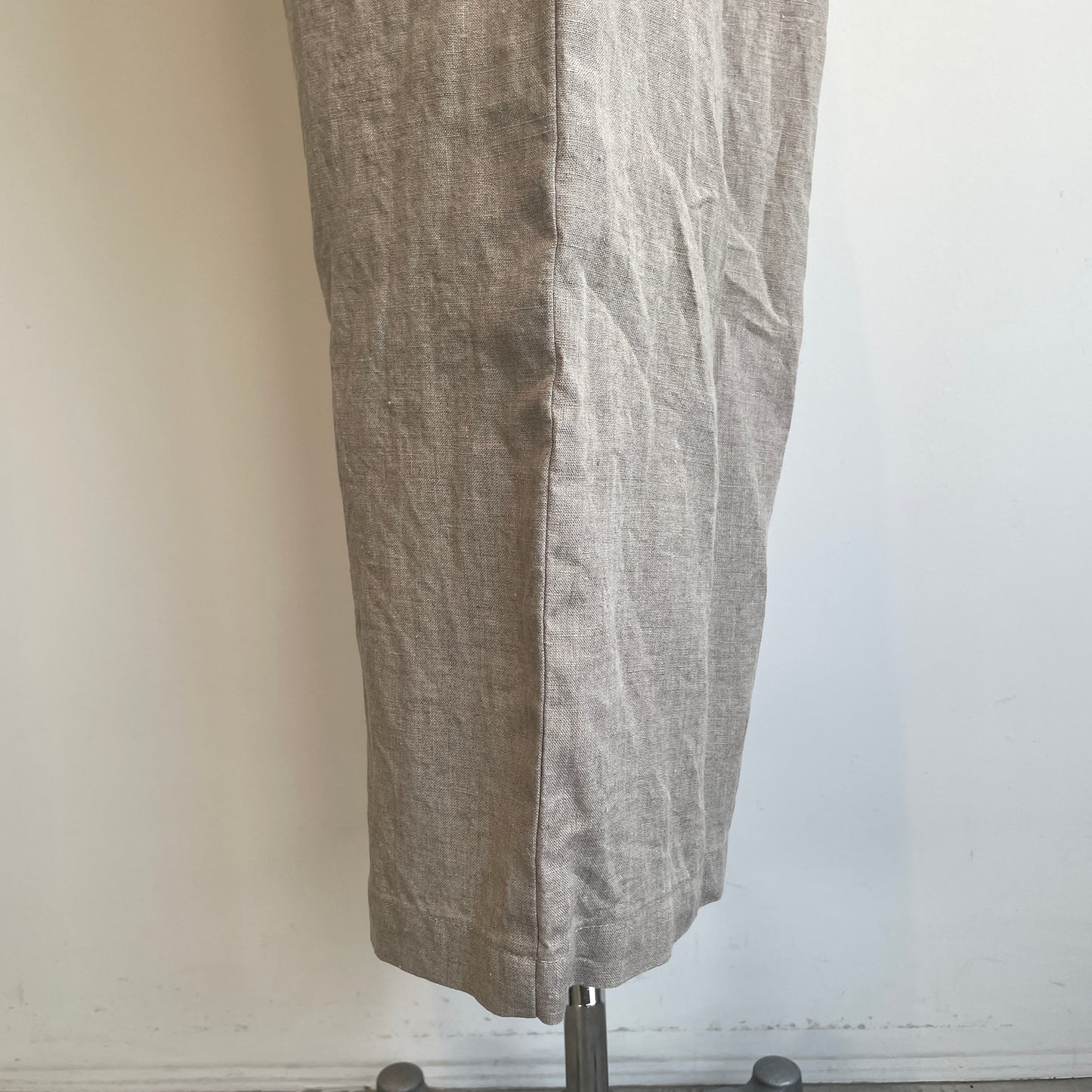 yuni//40/1 Linen easy gum tack パンツ　1701PT028261