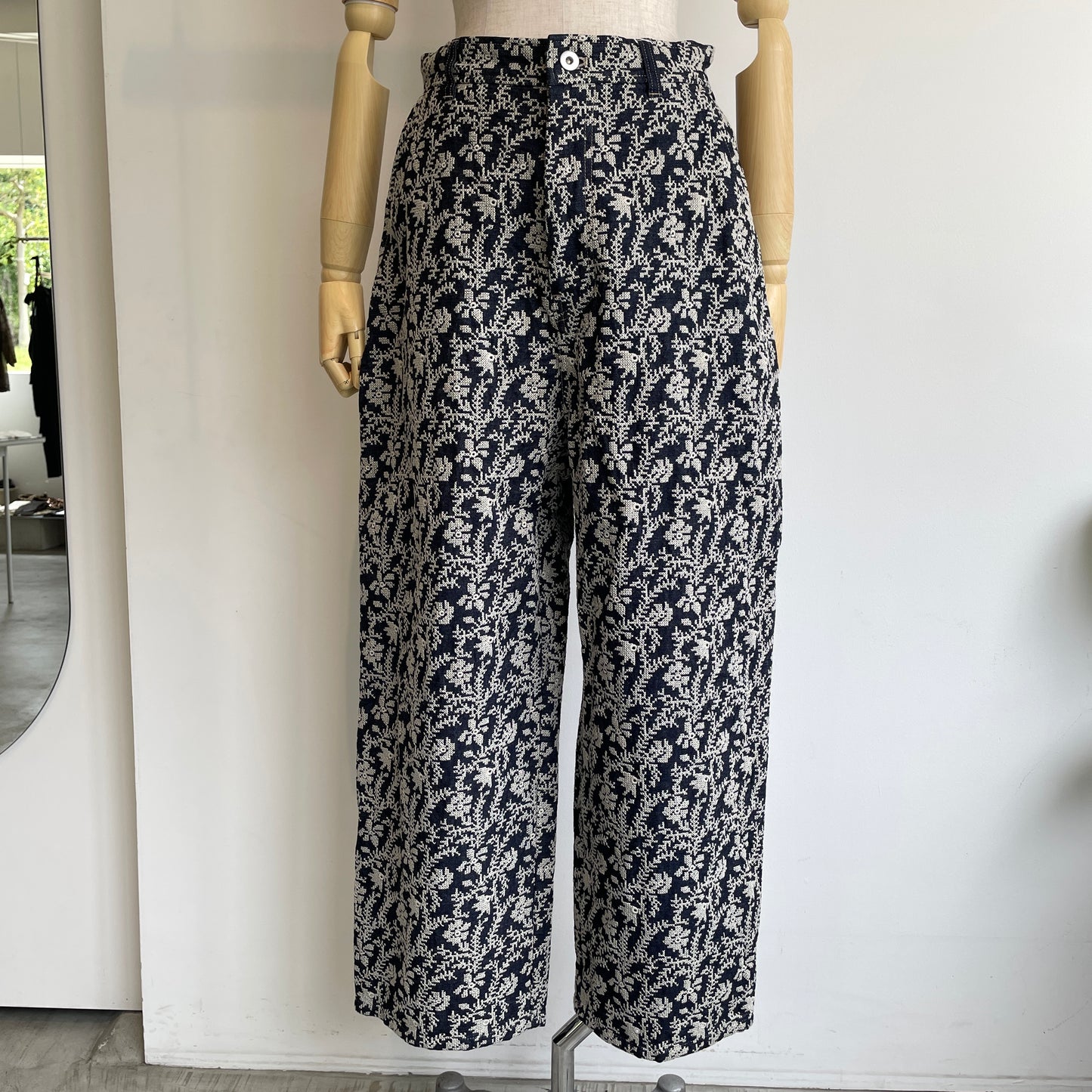 qiri//garden embroidery デニムパンツ　6301PT005262