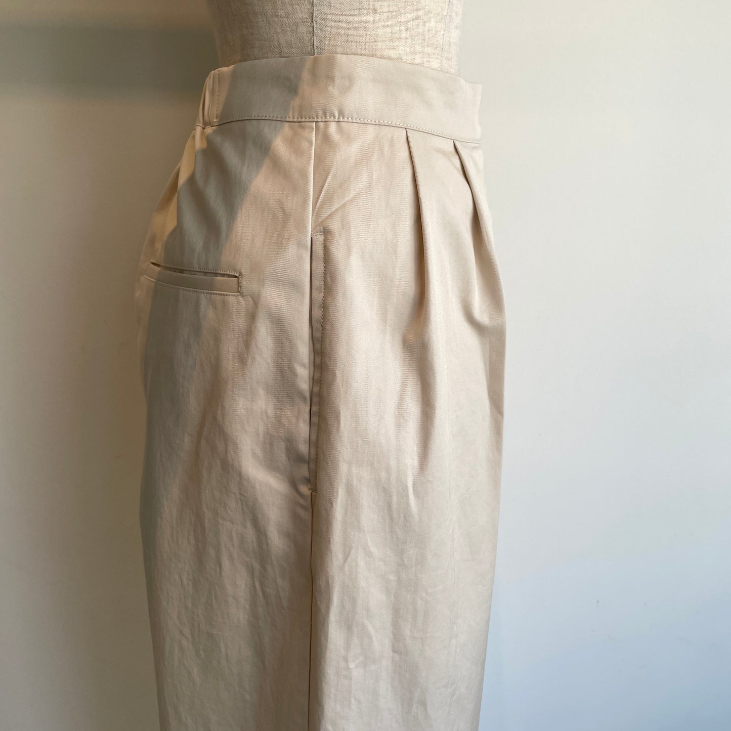 yuni//master seed Cotton chino wrap パンツ　1701PT007262