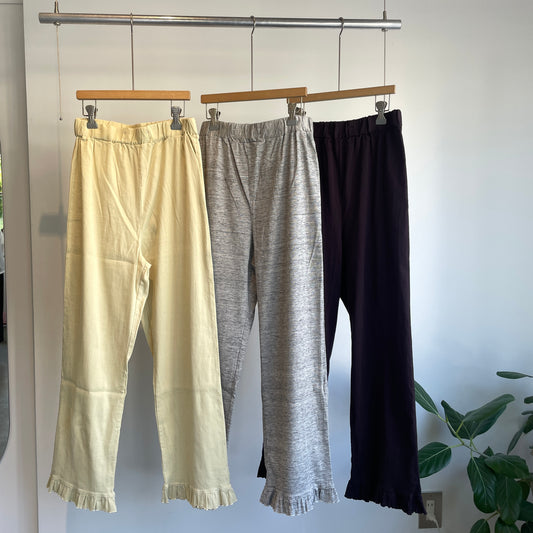 buoy buoy//CHIJIMI HEM FRILL パンツ　2701PT013261