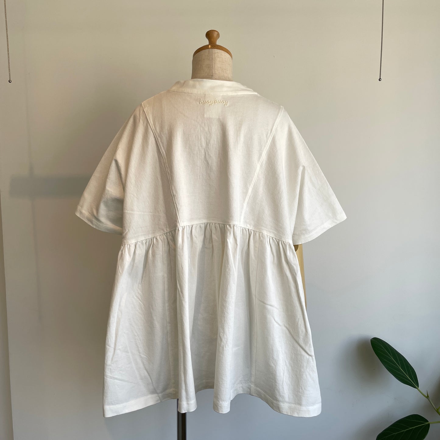 buoy buoy//VINTAGE REAL gather T-シャツ　2701CT010261