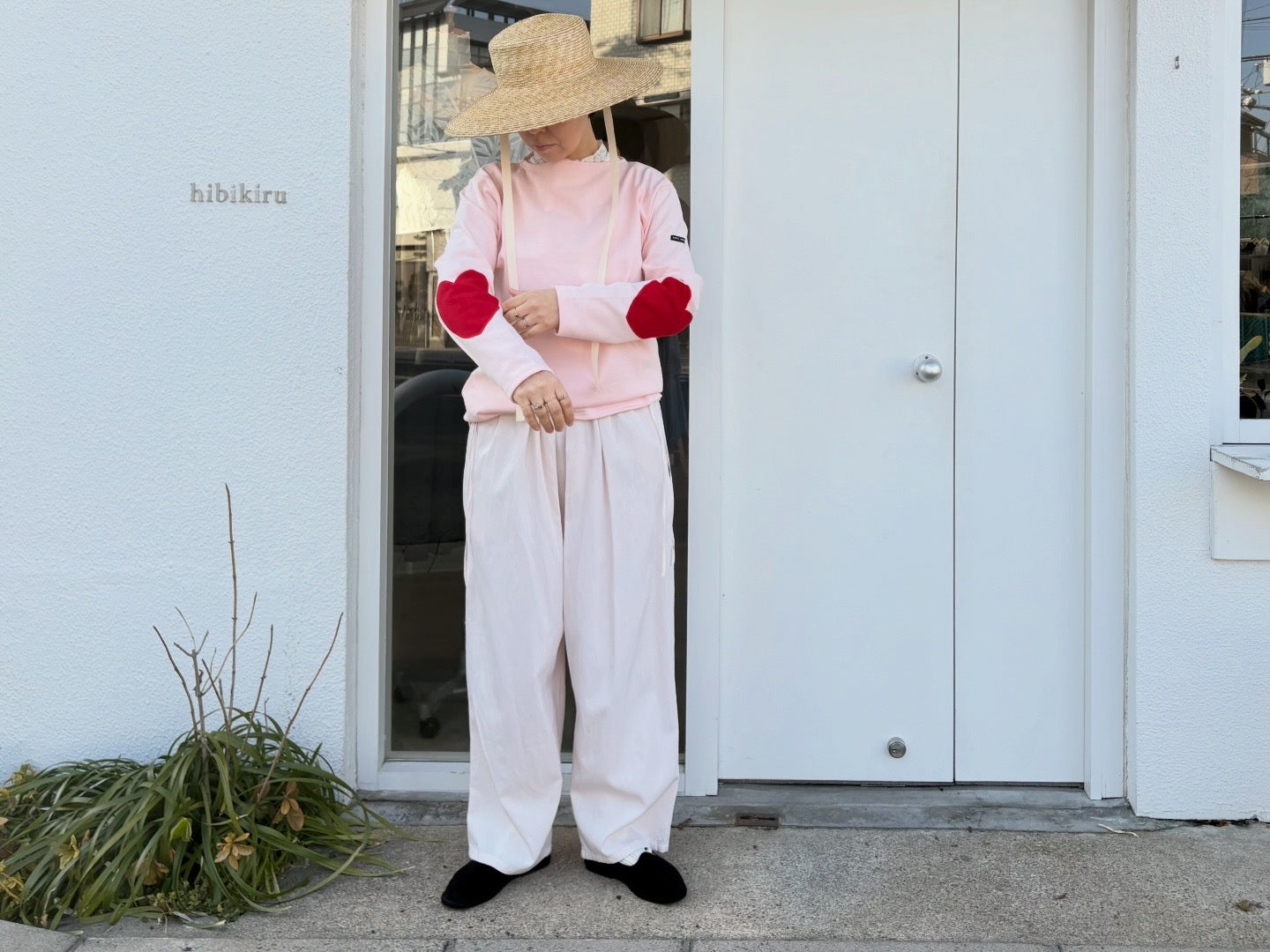 SAINTJAMES//ウェッソン［ハートエルボーパッチ］ 24JC OUES.COUD