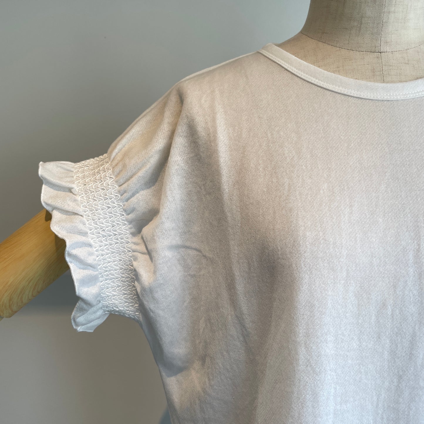 yuni//強撚C/Ny sheer gather sleeve PO  1701CT008261