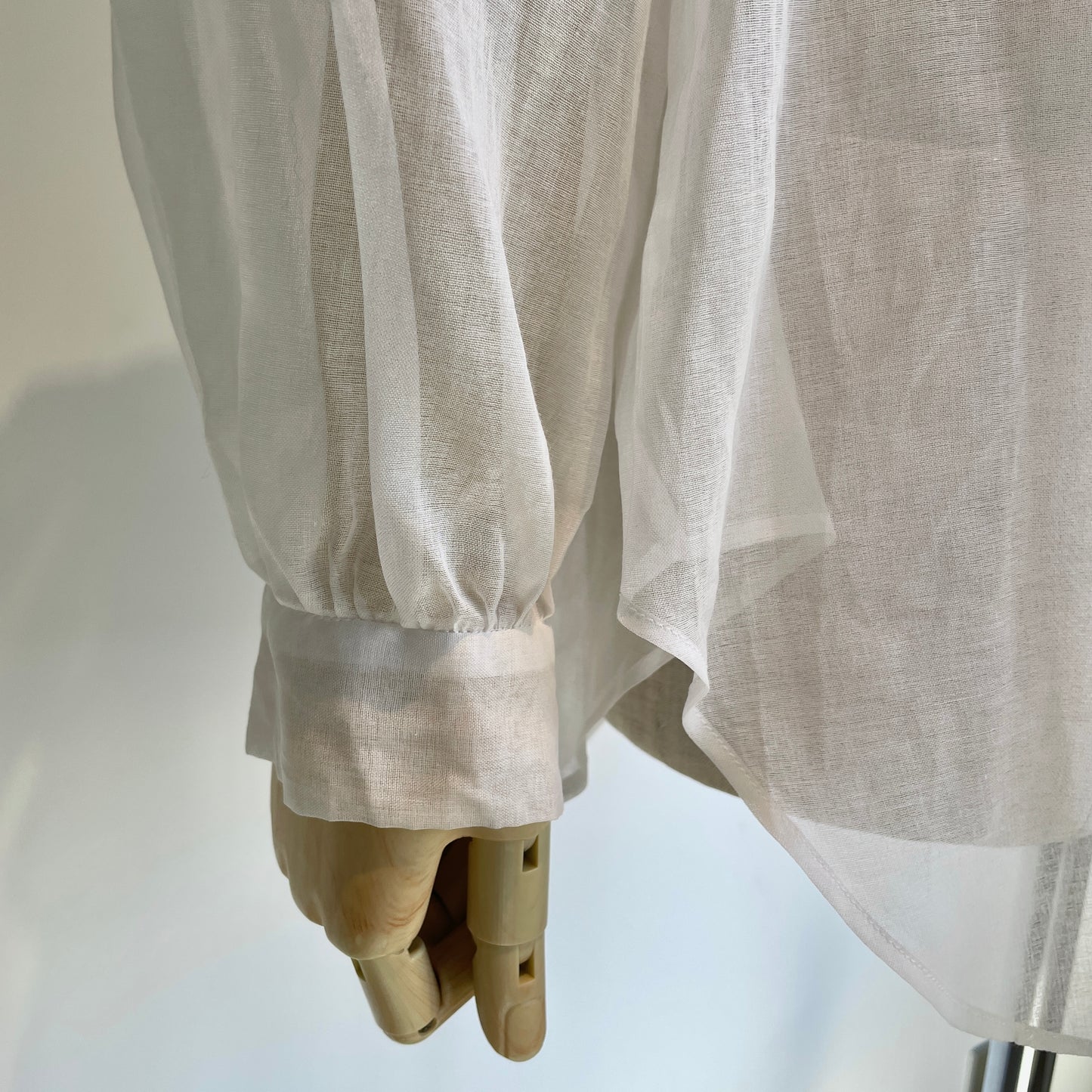 Heriter //コットンオーガンジーフリルカラーブラウス　H0-00-3065