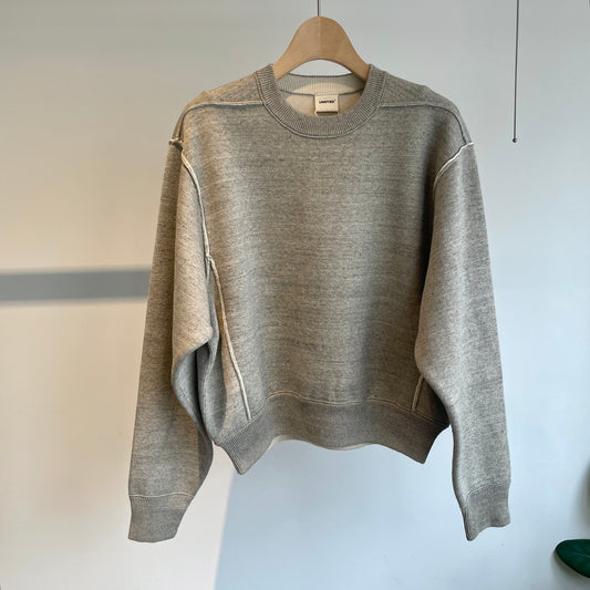 UNDYED //KNIT W FACE TRIM CREW PO USN24SKC060