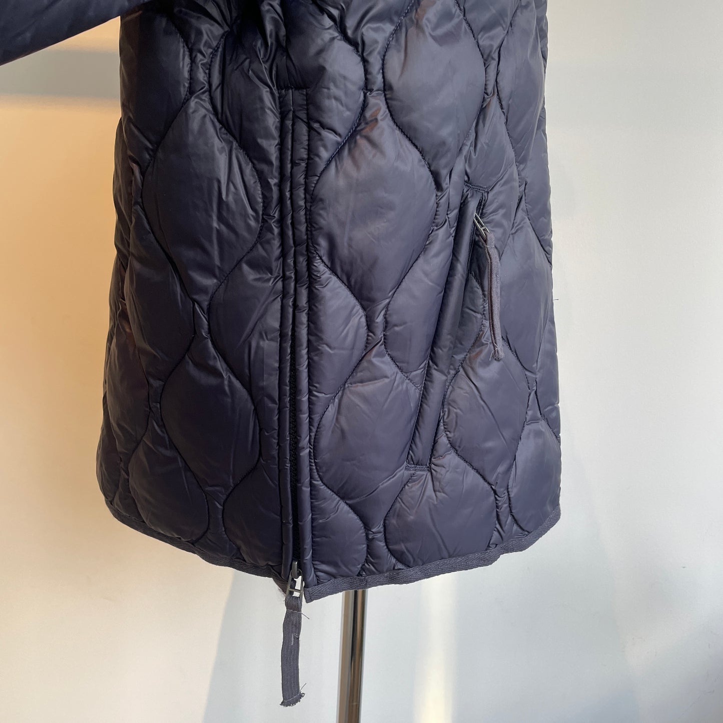 TAION//ミリタリー M65 ライナーWジップ ショートダウンジャケット-ソフトシェル TAION -M65LSZBML-1SHORT