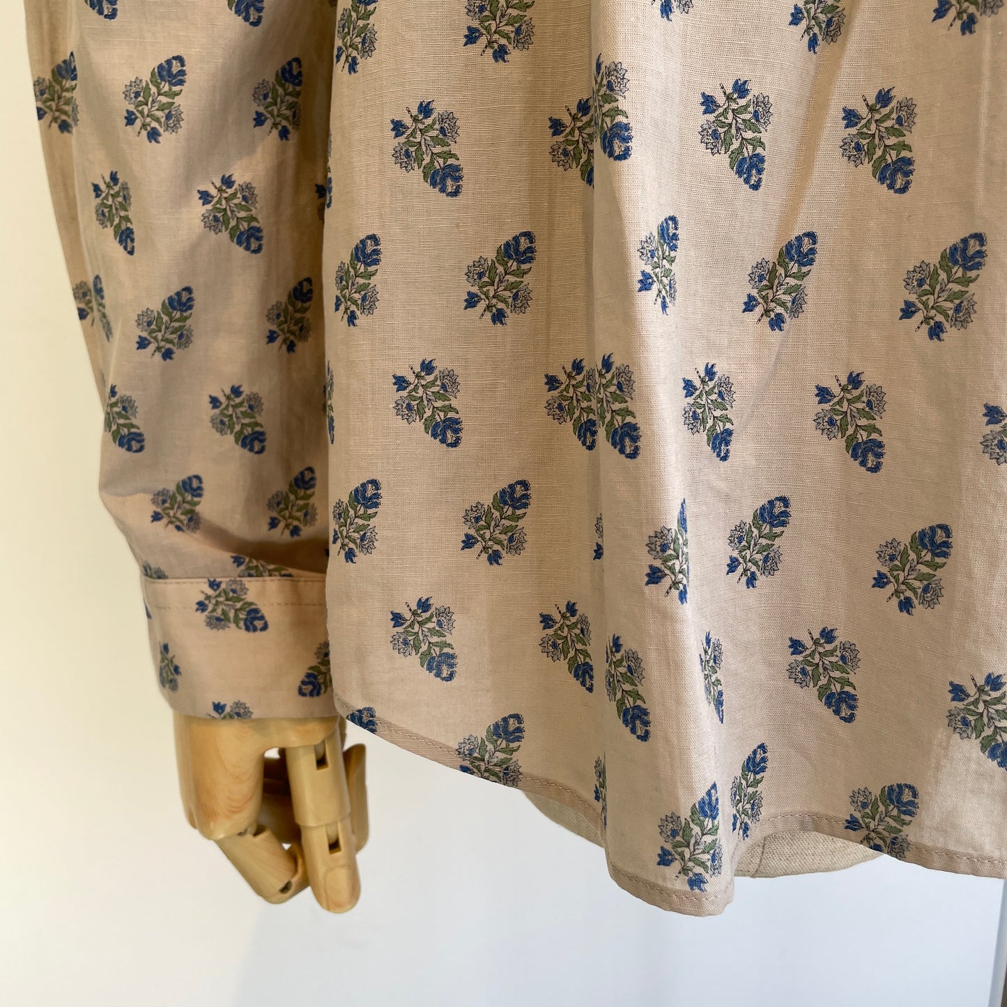 handsofcreation//antiquecalicopattern ptスタンドフリルBL 01610606