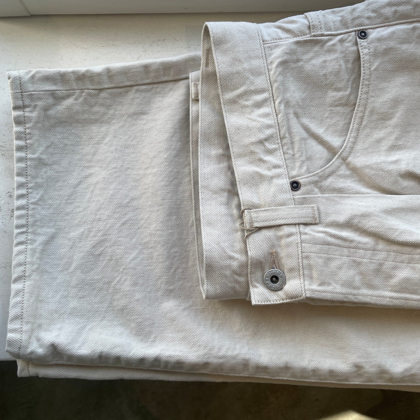 HAVERSACK //ワイドテーパードデニムパンツ　862600