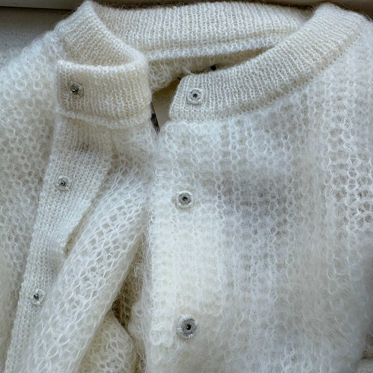 heriter//mohair cardigan H0-00-1009