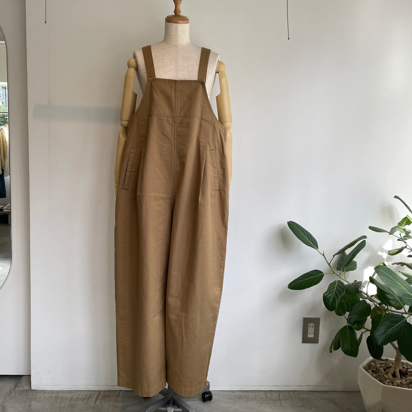 handsofcreation//organiccotton20 ／-SlubSergeサロペット　01540329