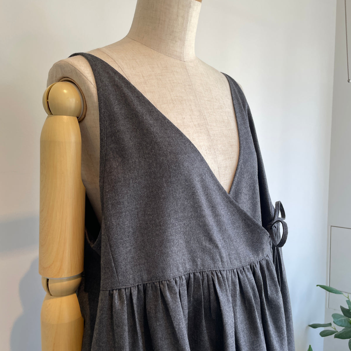 yuni//washable wool cachecoeur ブラウス 1701BL026262