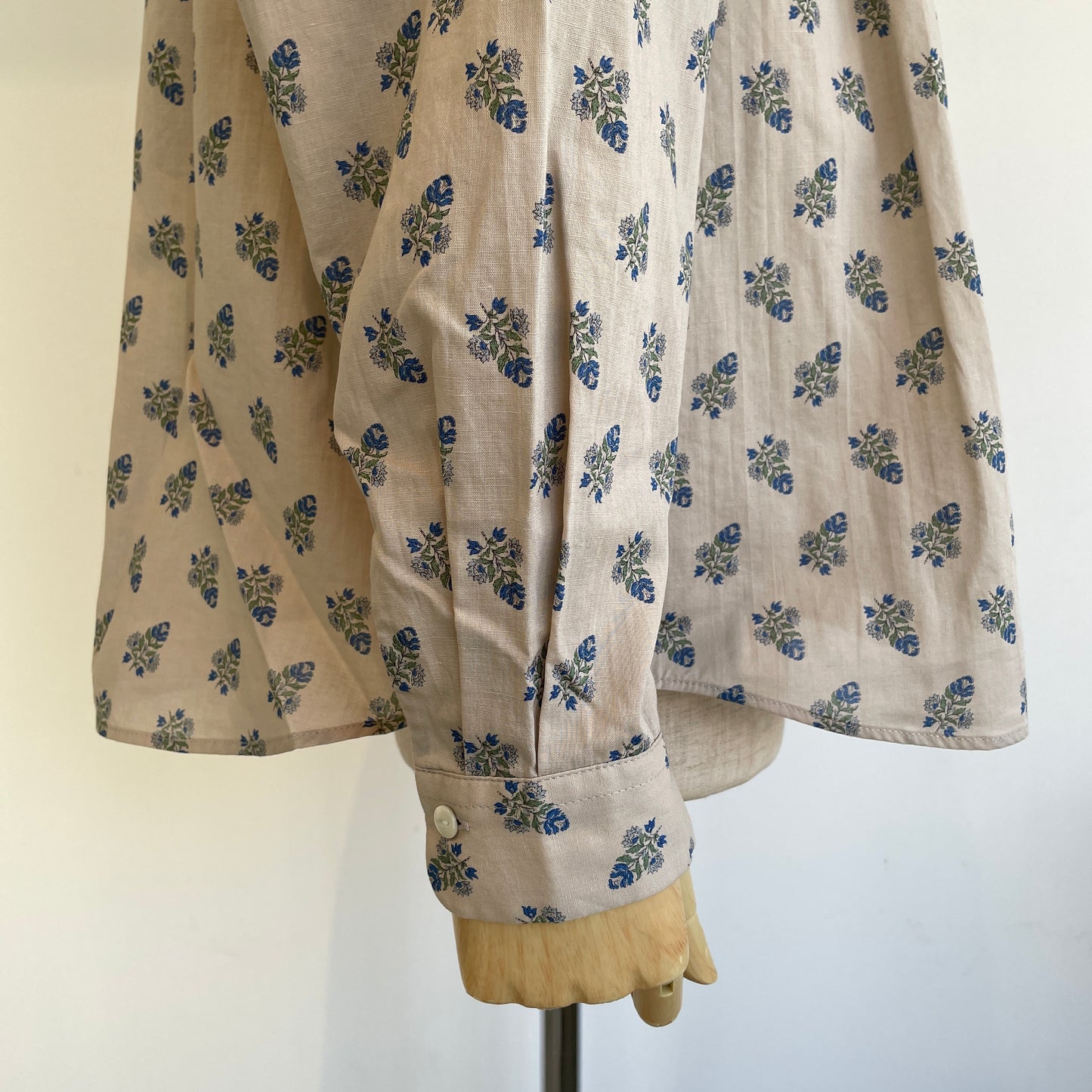 handsofcreation//antiquecalicopattern ptスタンドフリルBL 01610606