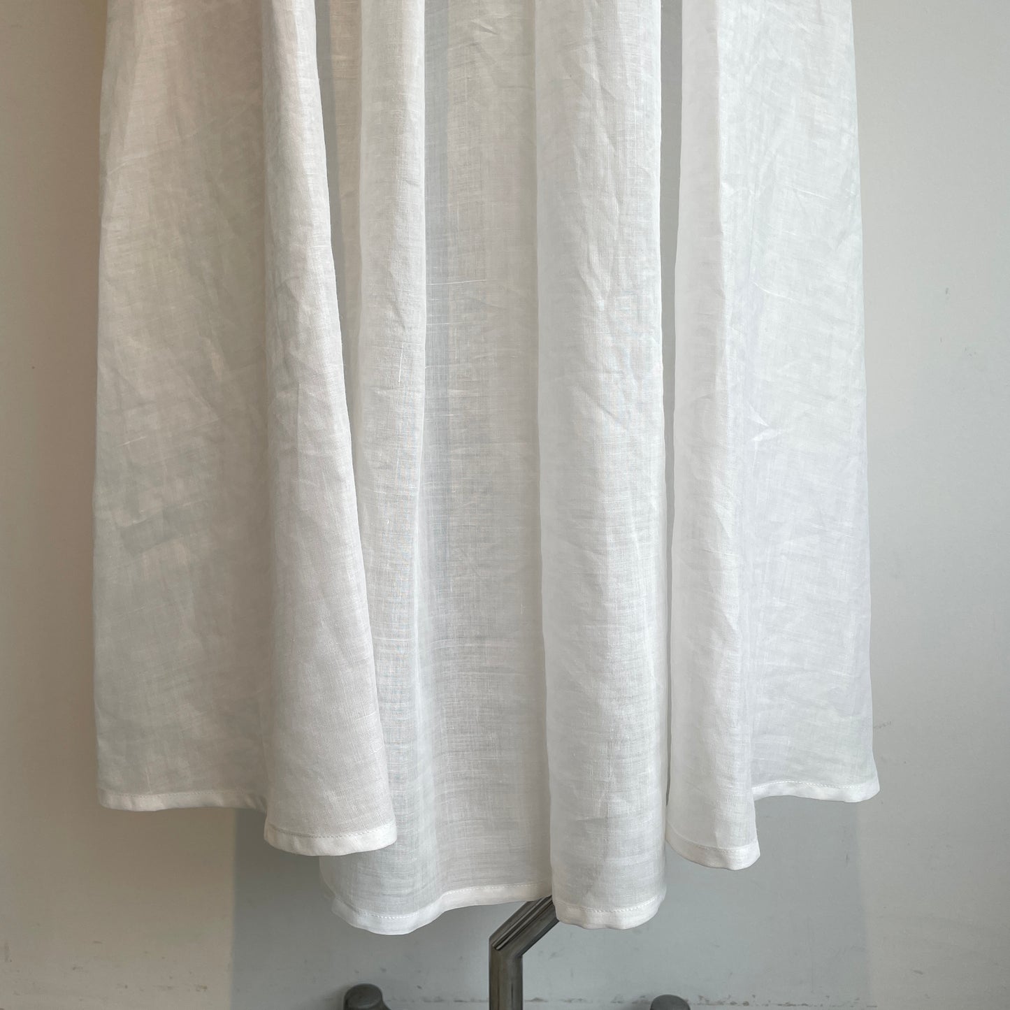heriter//ramie gathers dress H1-26-7003