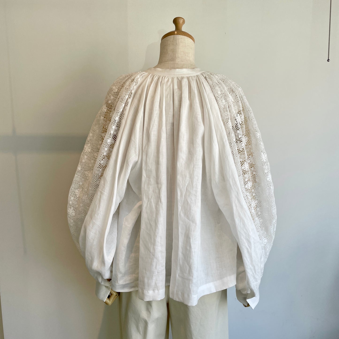 Heriter //valenciennes lace blouse H1-24-3005