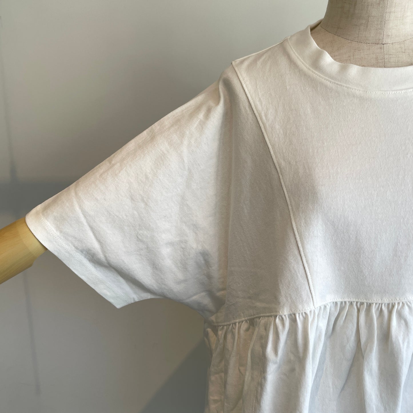 buoy buoy//VINTAGE REAL gather T-シャツ　2701CT010261