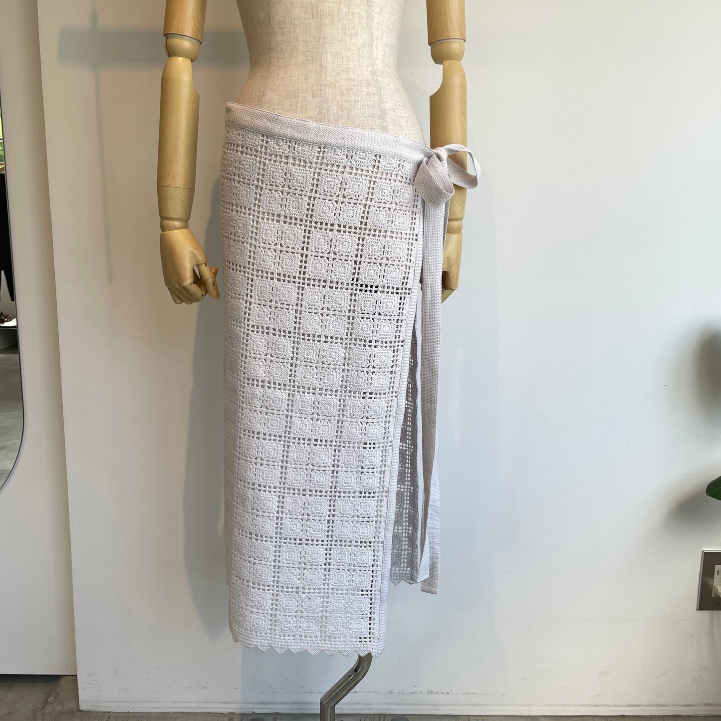 yuni//Cotton Lace wrap スカート　1701SK006261