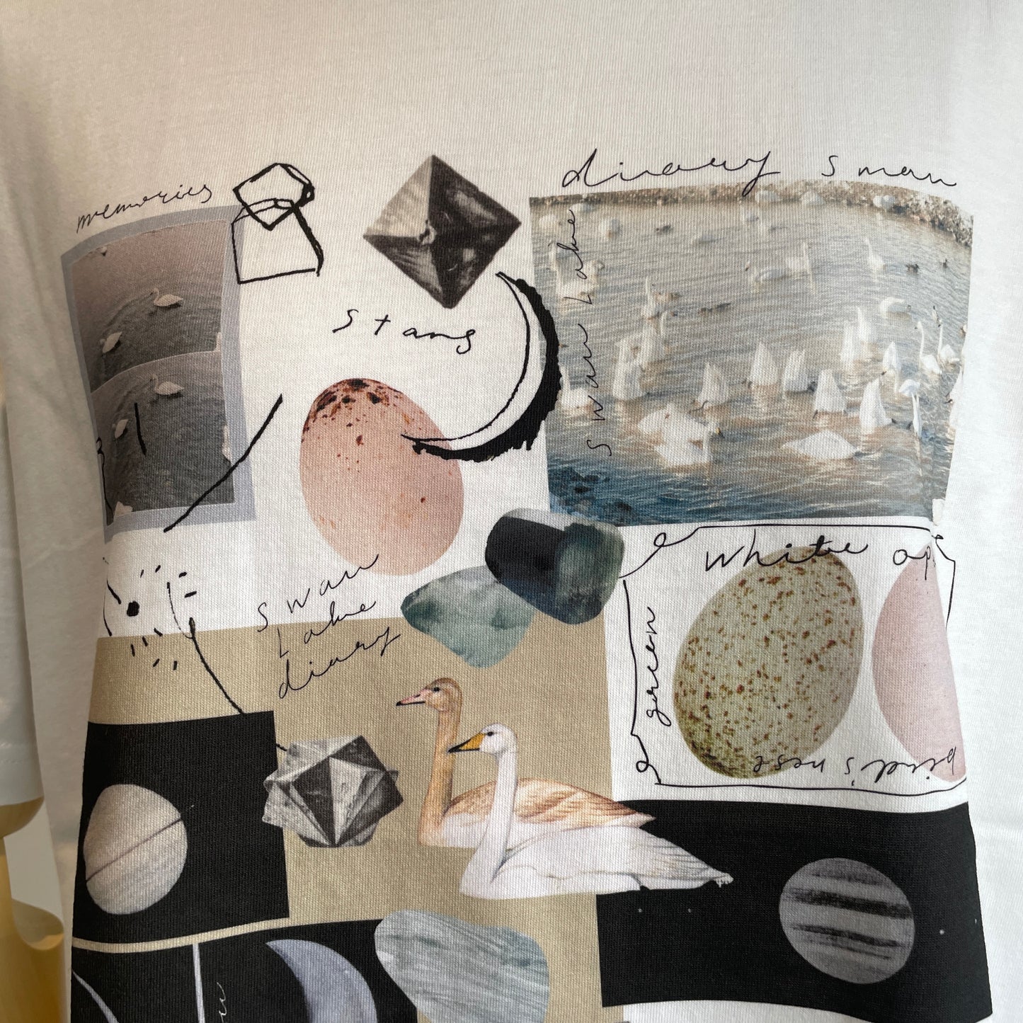 Sweet Little Nothing//月と鉱石　半袖Tシャツ