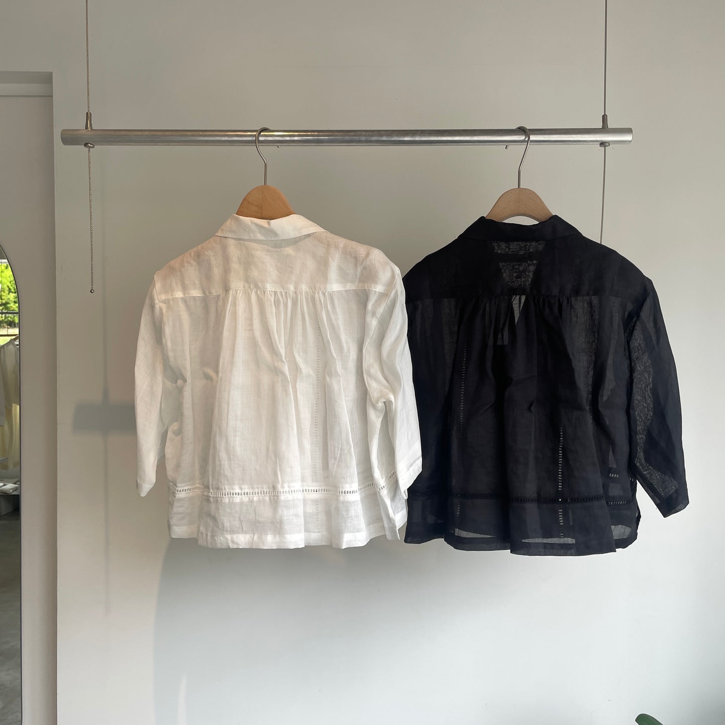 porter des boutons//boutonsオープンカラーシャツ　P21-1-028