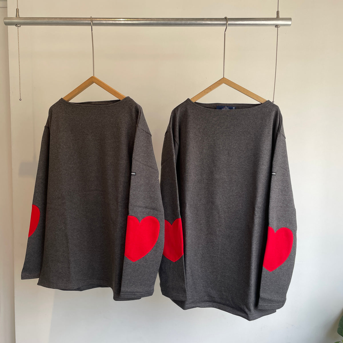 SAINTJAMES//OUESSANT HEART ELBOW PATCH   26F25JCOUE.UCOUCU