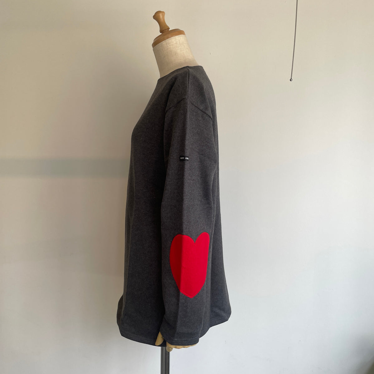 SAINTJAMES//OUESSANT HEART ELBOW PATCH   26F25JCOUE.UCOUCU