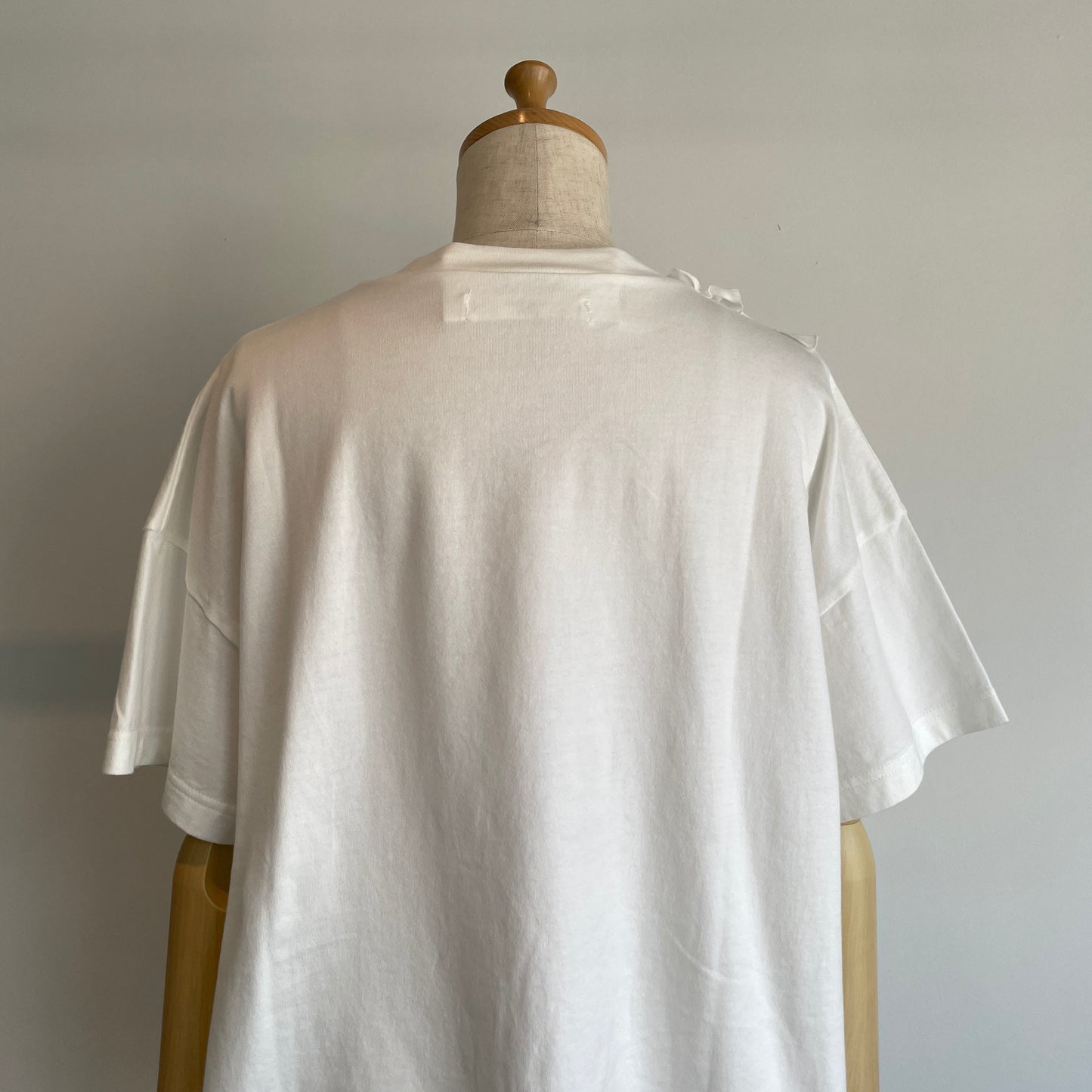 universaltissu//クラシック天竺 フリルTシャツ　US251CT023