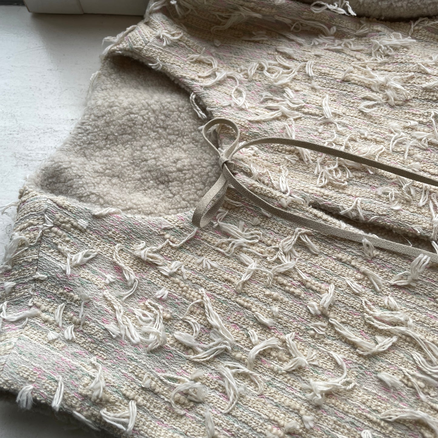 qiri //mineral リバーシブルベスト 6301BL012252