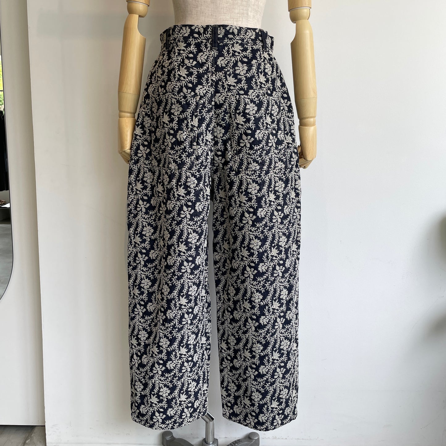 qiri//garden embroidery デニムパンツ　6301PT005262