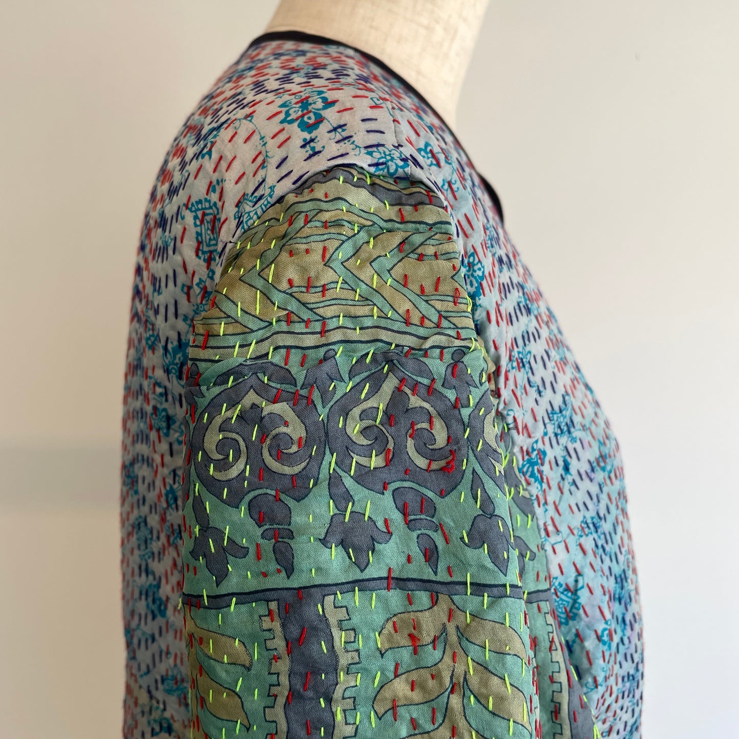 heriter//kantha embroidery jacket H0-00-3071