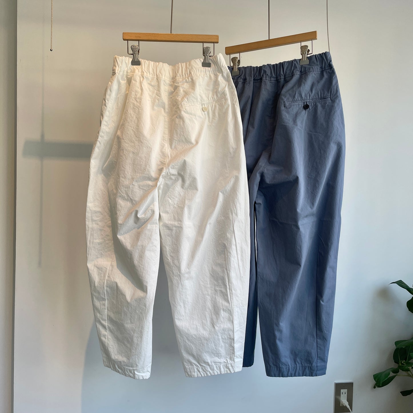 handsofcreation//compact weather vintageオーバルパンツ　01520315