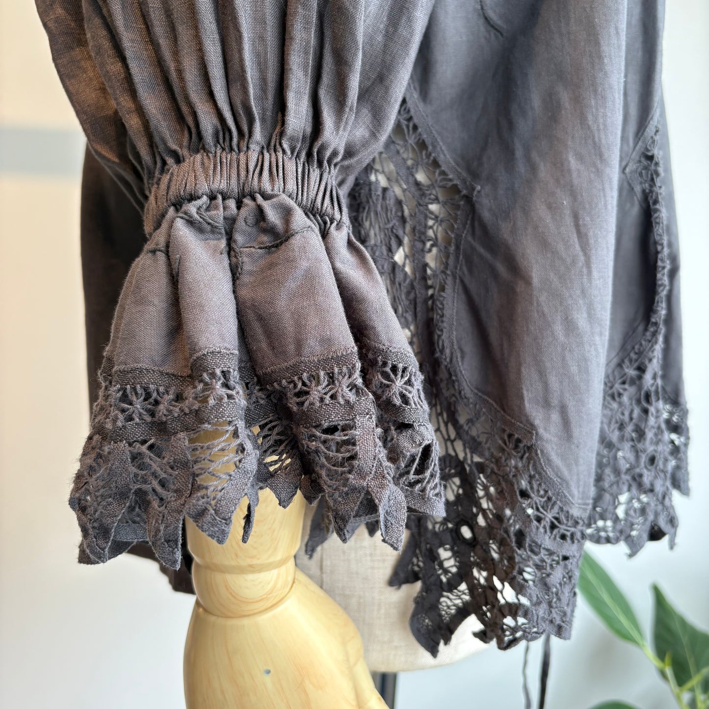 heriter//batten parts blouse  H0-00-3081