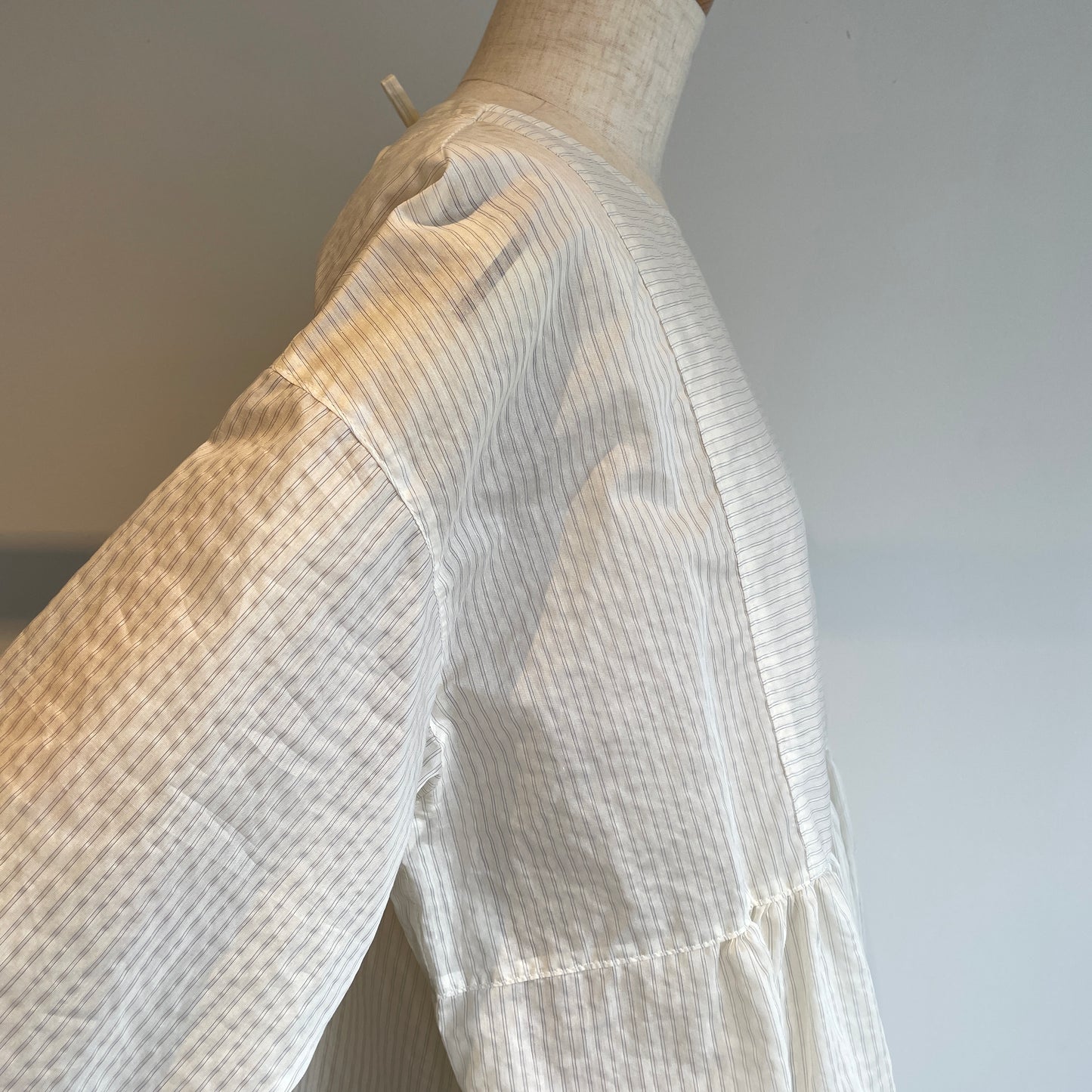 yuni //C/Pe stripe tunic tiered 2wayBL 1701BL028261