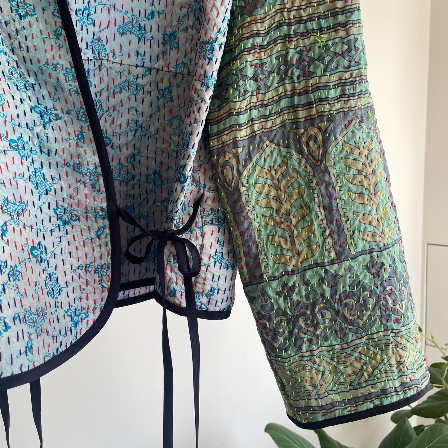 heriter//kantha embroidery jacket H0-00-3071