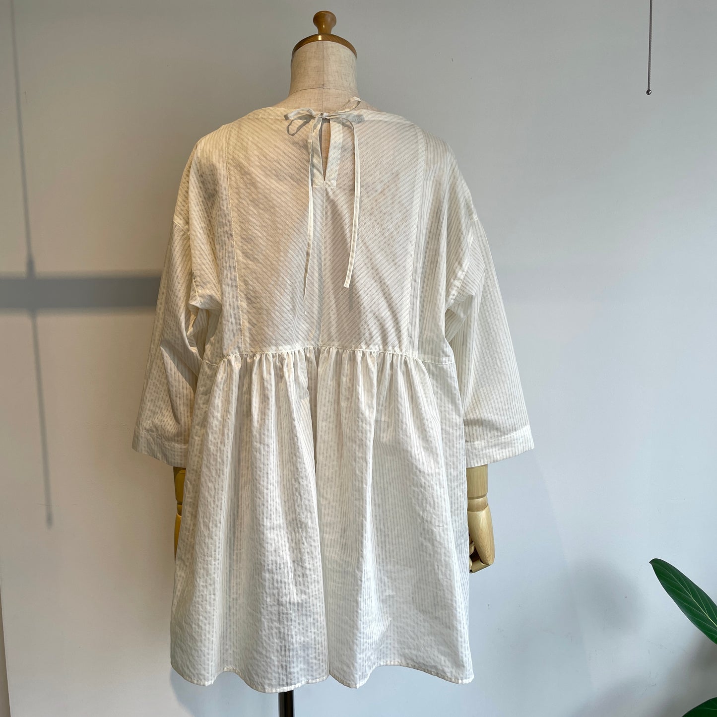 yuni //C/Pe stripe tunic tiered 2wayBL 1701BL028261