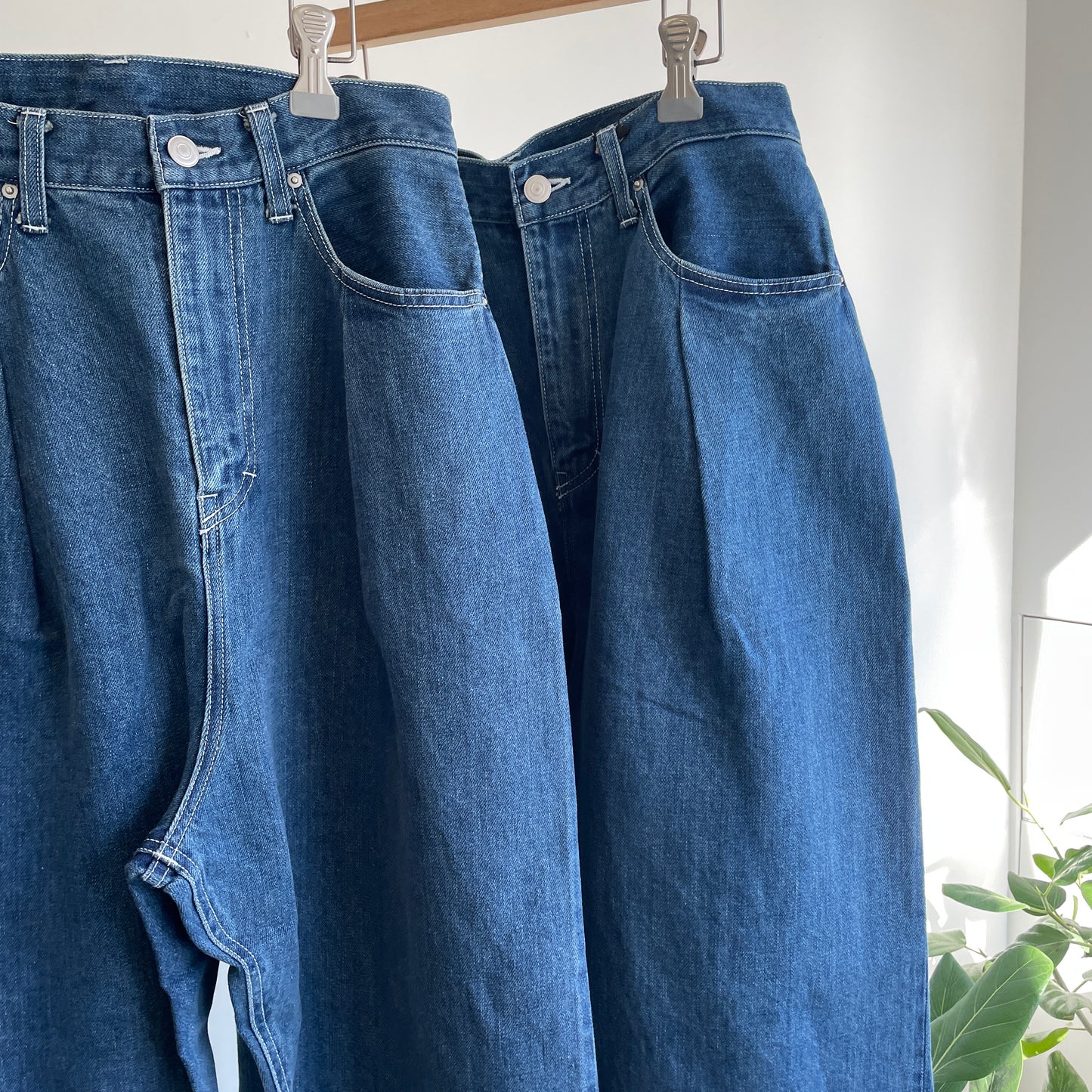 handsofcreation//C/Liデニムセルビッチテーパード5PKT パンツ　02440313