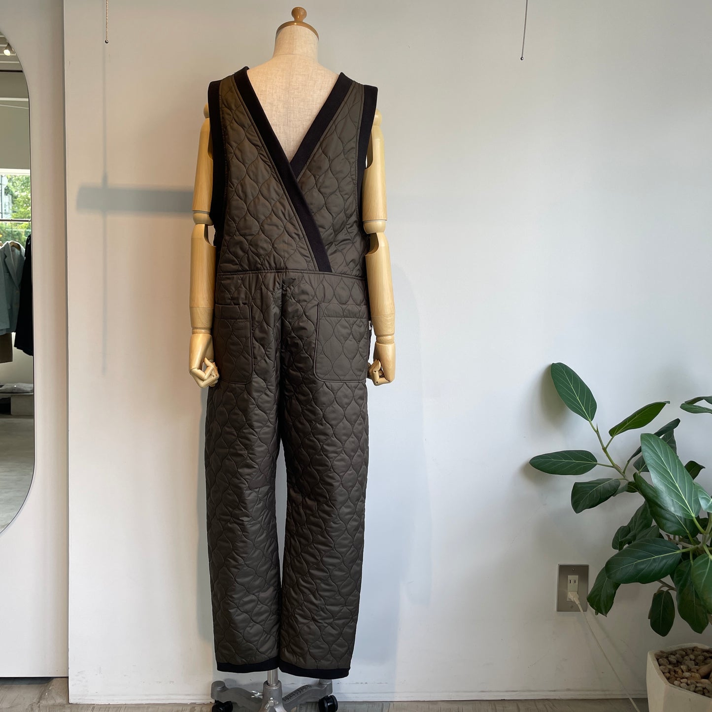 sisisi//キルティングサロペットAW124