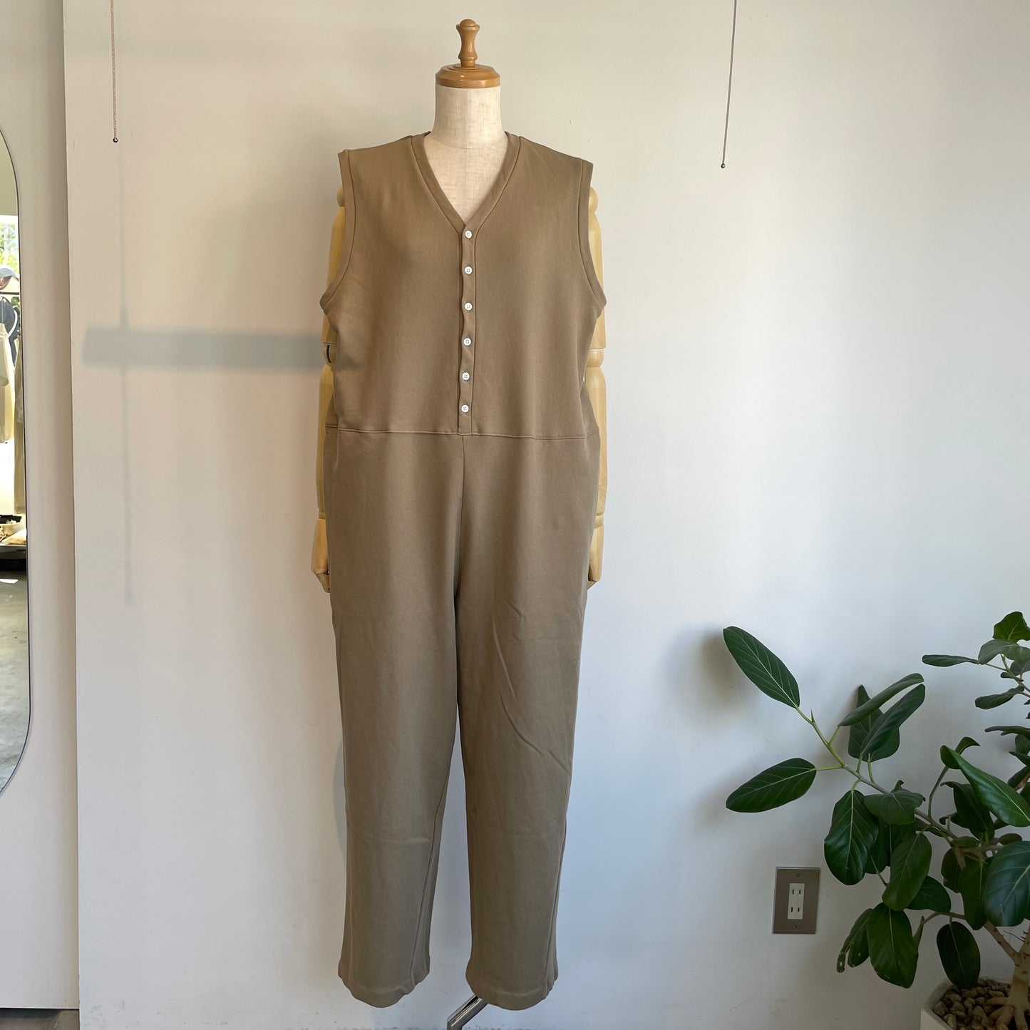 universaltissu//ヴィンテージ裏毛サロペットPT UT262CT023