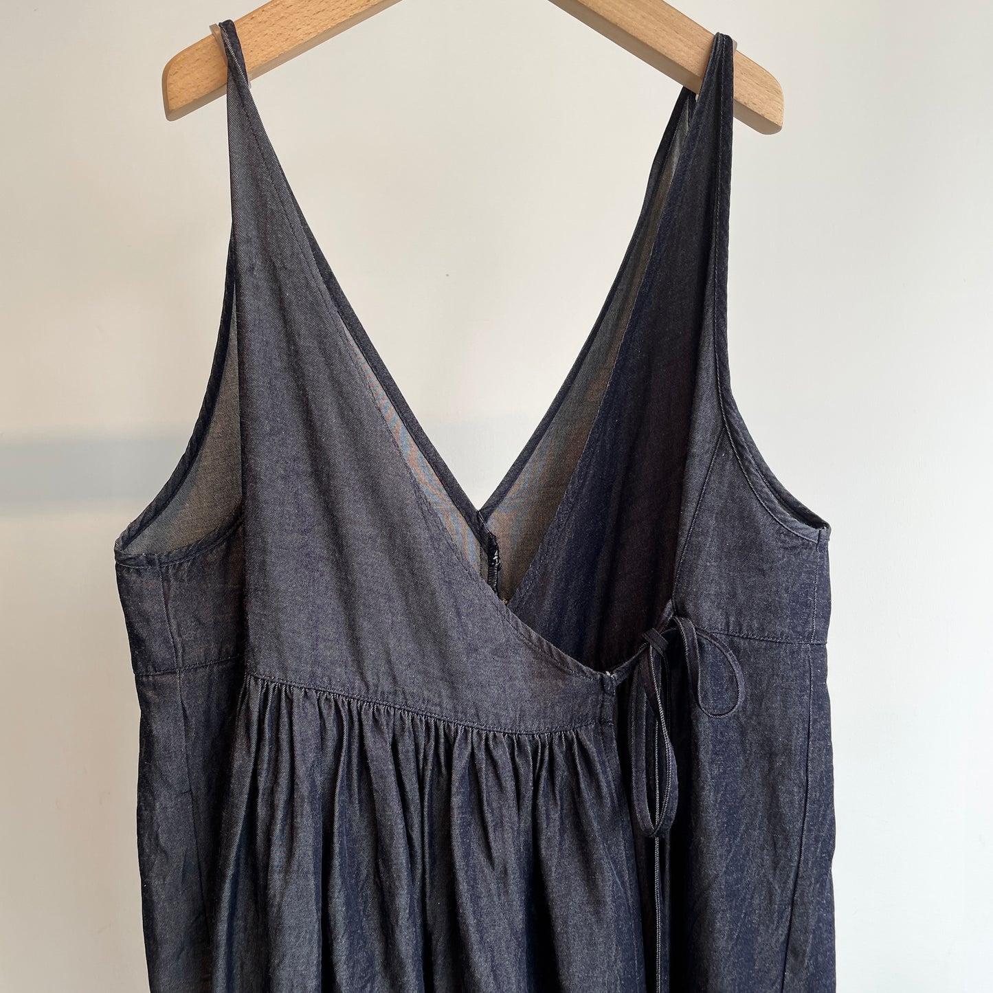 yuni//R/C soft denim cachecoeur bistier blouse 1701BL047261