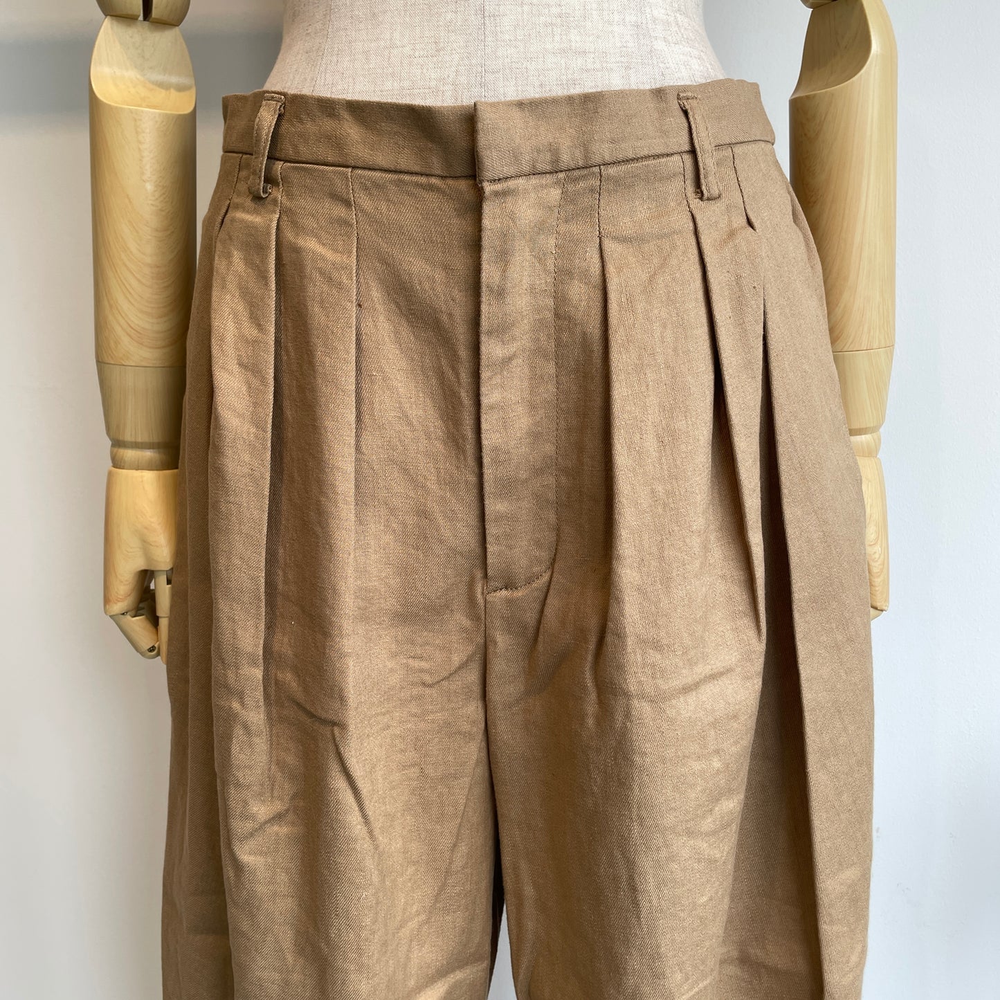 handsofcreation //サフィランリネンストレッチソフトバルーンPT 02320307