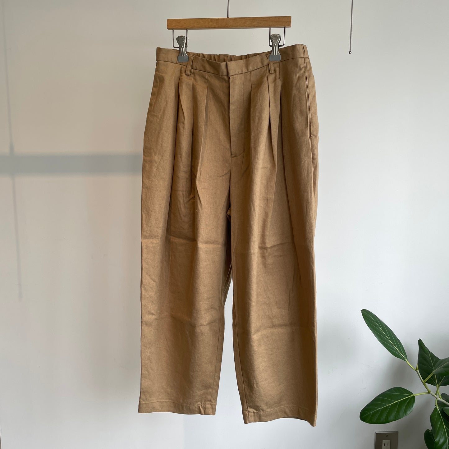 handsofcreation //サフィランリネンストレッチソフトバルーンPT 02320307