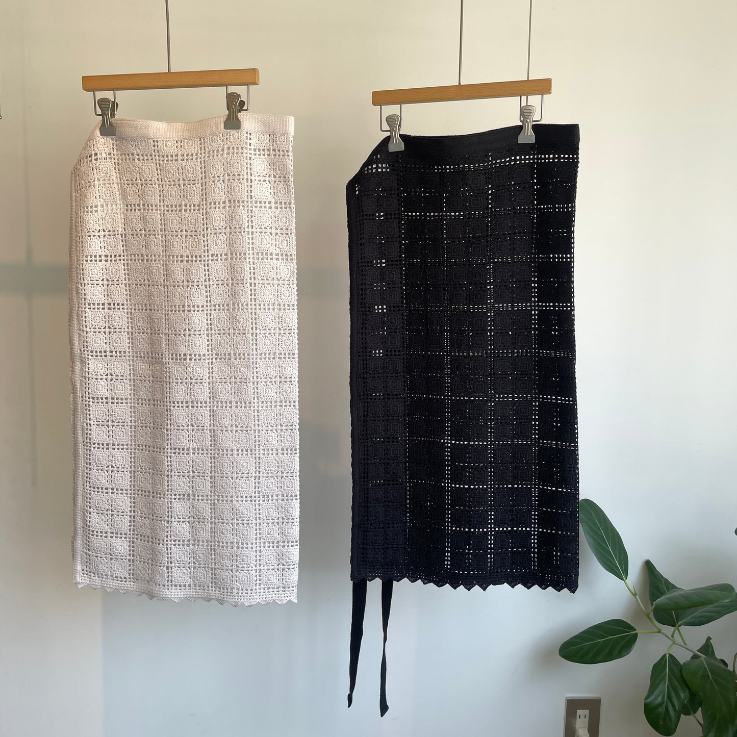 yuni//Cotton Lace wrap スカート　1701SK006261